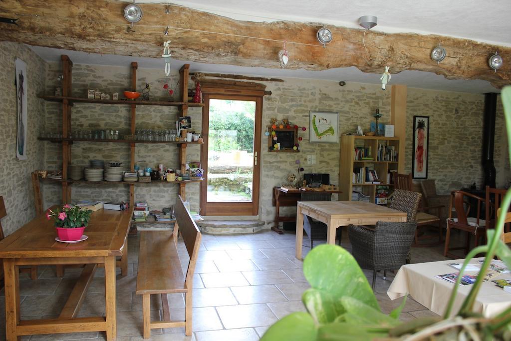 La Bicyclette Fleurie Bed & Breakfast Villemoirieu Luaran gambar