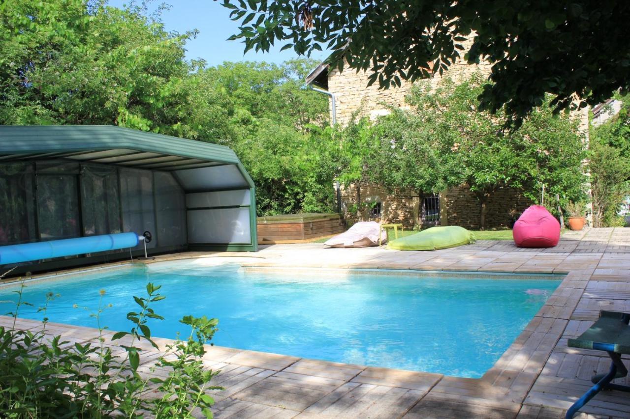 La Bicyclette Fleurie Bed & Breakfast Villemoirieu Luaran gambar